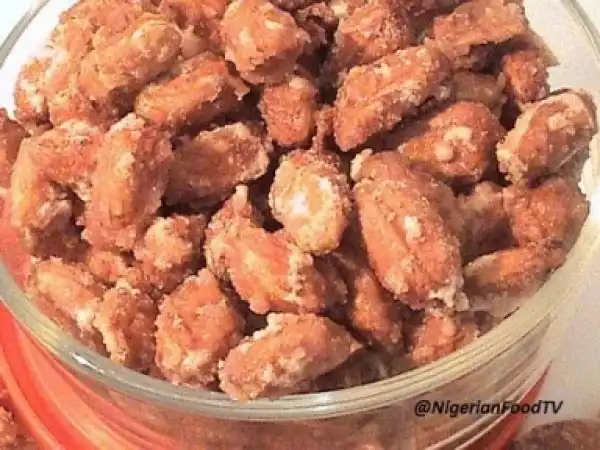 Video: How To Make Sugar Coated Peanuts / Groundnuts